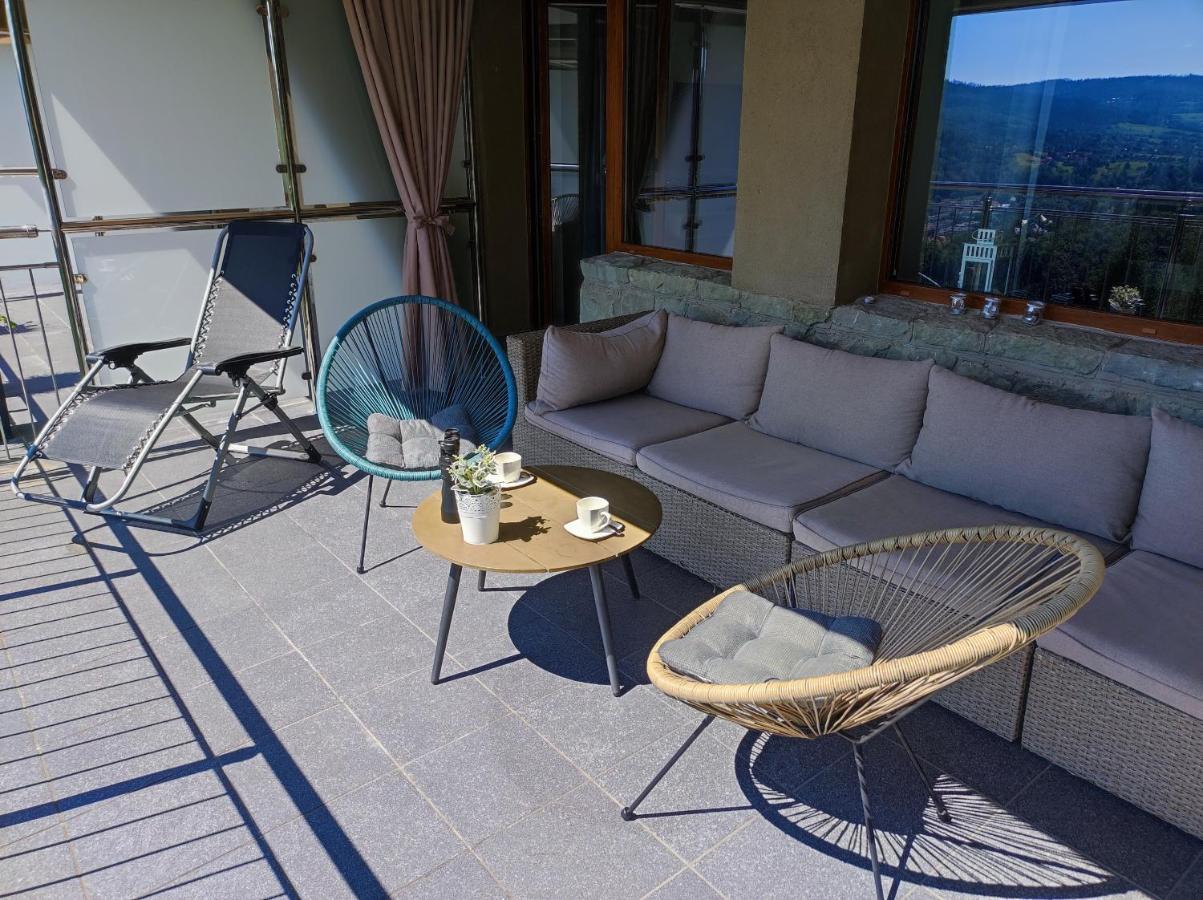Apartament Widokowy Z Tarasem Bukowa Wisła Exterior foto