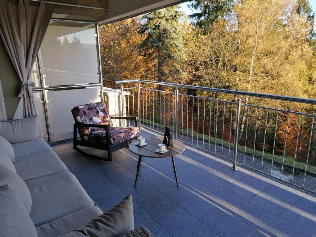 Apartament Widokowy Z Tarasem Bukowa Wisła Habitación foto